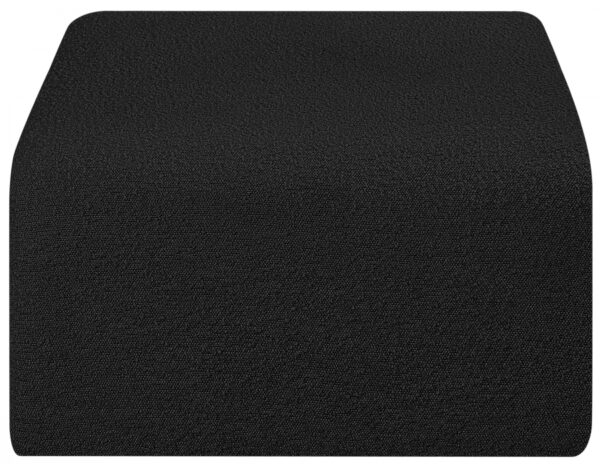 Arc Boucle Fabric Upholstered Modular Ottoman