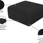 Arc Boucle Fabric Upholstered Modular Ottoman