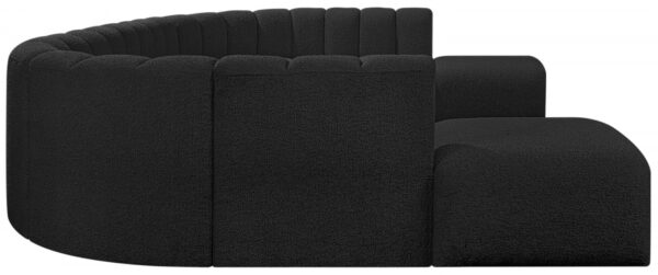 Arc 161" Boucle Fabric Upholstered 10pc. Modular Sectional