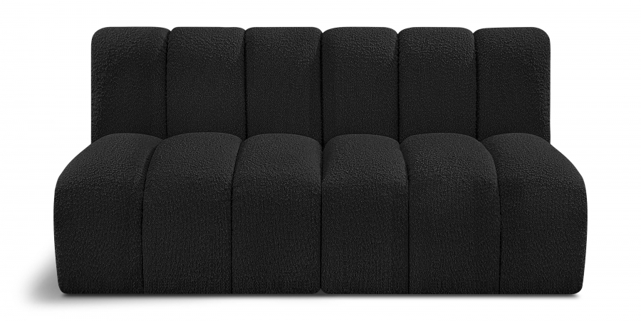 Arc 60" Boucle Fabric Upholstered 2pc. Modular Sectional