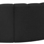 Arc 84" Boucle Fabric Upholstered 3pc. Modular Sectional