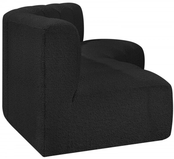 Arc 86" Boucle Fabric Upholstered 3pc. Modular Sectional