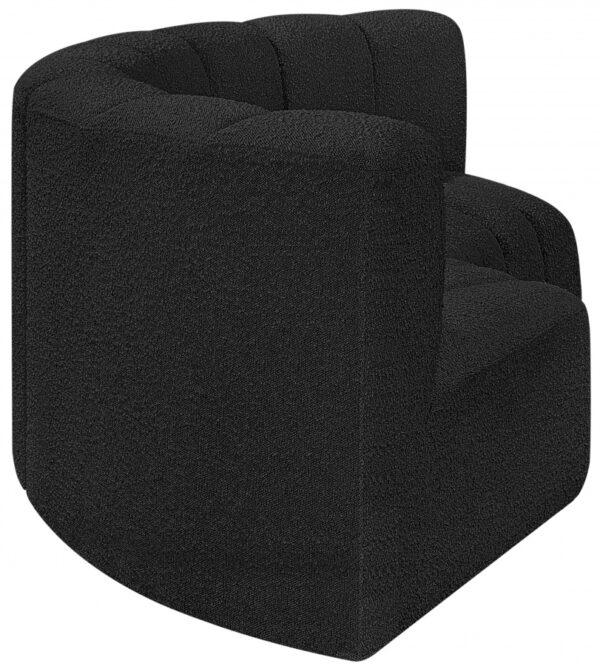 Arc 80" Boucle Fabric Upholstered 3pc. Modular Sectional