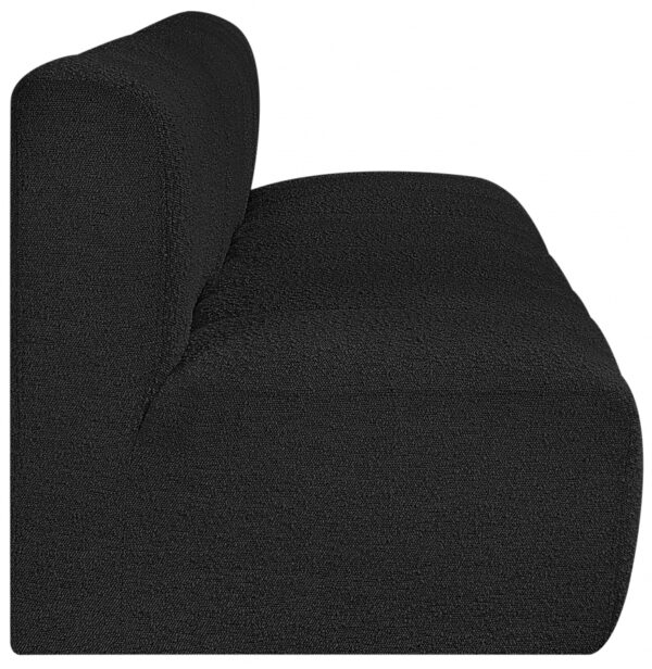 Arc 89.5" Boucle Fabric Upholstered 3pc. Modular Sectional