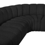 Arc 103" Boucle Fabric Upholstered 4pc. Modular Sectional