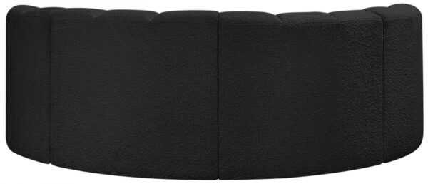 Arc 88" Boucle Fabric Upholstered 4pc. Modular Sectional