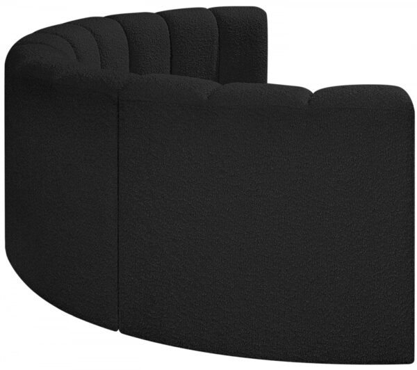 Arc 88" Boucle Fabric Upholstered 4pc. Modular Sectional