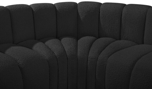 Arc 88" Boucle Fabric Upholstered 4pc. Modular Sectional