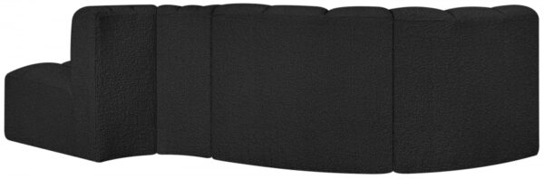 Arc 104" Boucle Fabric Upholstered 4pc. Modular Sectional