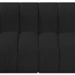 Arc 119" Boucle Fabric Upholstered 4pc. Modular Sectional
