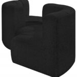 Arc 102" Boucle Fabric Upholstered 4pc. Modular Sectional