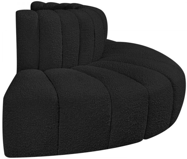 Arc 90" Boucle Fabric Upholstered 4pc. Modular Sectional