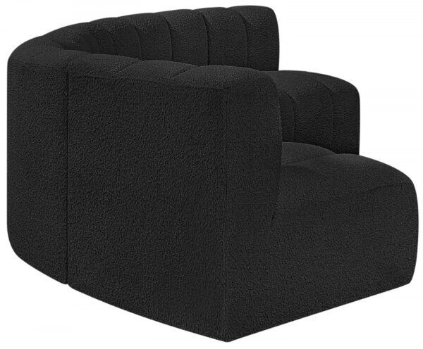 Arc 133" Boucle Fabric Upholstered 5pc. Modular Sectional