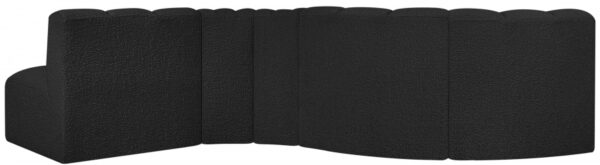 Arc 122" Boucle Fabric Upholstered 5pc. Modular Sectional