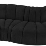 Arc 122" Boucle Fabric Upholstered 5pc. Modular Sectional