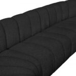 Arc 150" Boucle Fabric Upholstered 8pc. Modular Sectional