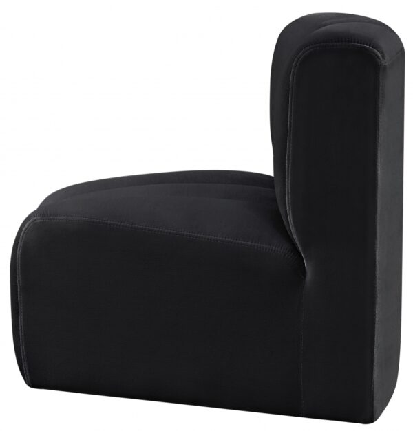 Arc Velvet Upholstered Curved Corner Modular Chair
