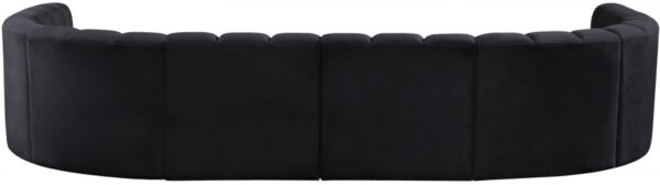 Arc 161" Velvet Upholstered 10pc. Modular Sectional