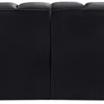 Arc 60" Velvet Upholstered 2pc. Modular Sectional