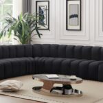 Arc 172" Velvet Upholstered 7pc. Modular Sectional