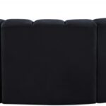 Arc 162" Velvet Upholstered 7pc. Modular Sectional