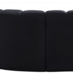 Arc 170" Velvet Upholstered 7pc. Modular Sectional