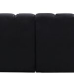Arc 150" Velvet Upholstered 8pc. Modular Sectional