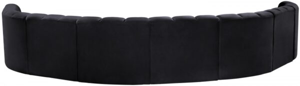 Arc 162" Velvet Upholstered 8pc. Modular Sectional