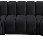 Arc 162" Velvet Upholstered 8pc. Modular Sectional