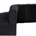 Arc 197" Velvet Upholstered 8pc. Modular Sectional