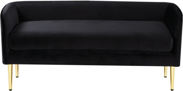 Audrey Velvet Upholstered Bench