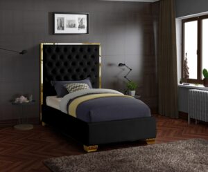 Lana Velvet Upholstered Bed