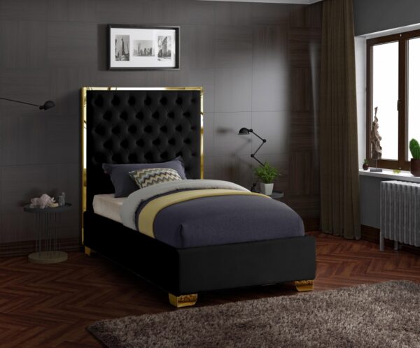 Lana Velvet Upholstered Bed