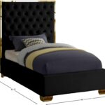 Lana Velvet Upholstered Bed