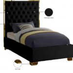 Lana Velvet Upholstered Bed