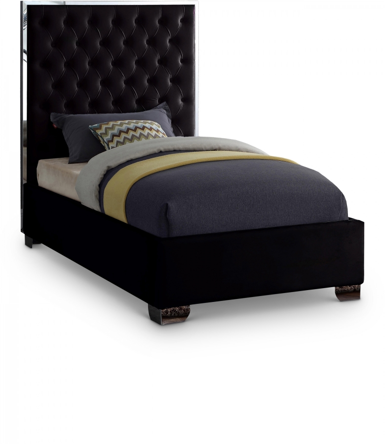 Lexi Velvet Upholstered Bed