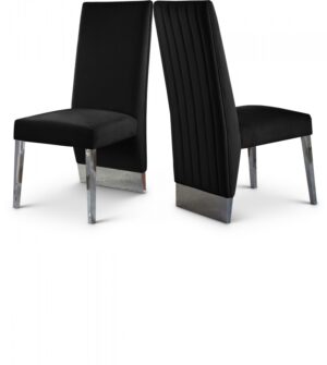 Porsha Velvet Upholstered Dining Chair