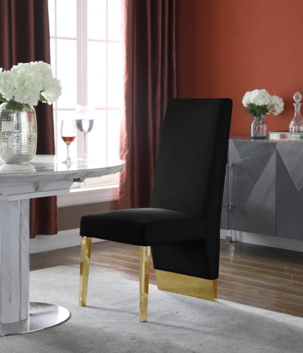 Porsha Velvet Upholstered Dining Chair