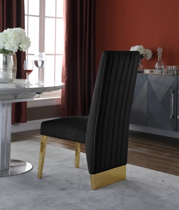 Porsha Velvet Upholstered Dining Chair