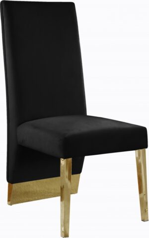 Porsha Velvet Upholstered Dining Chair