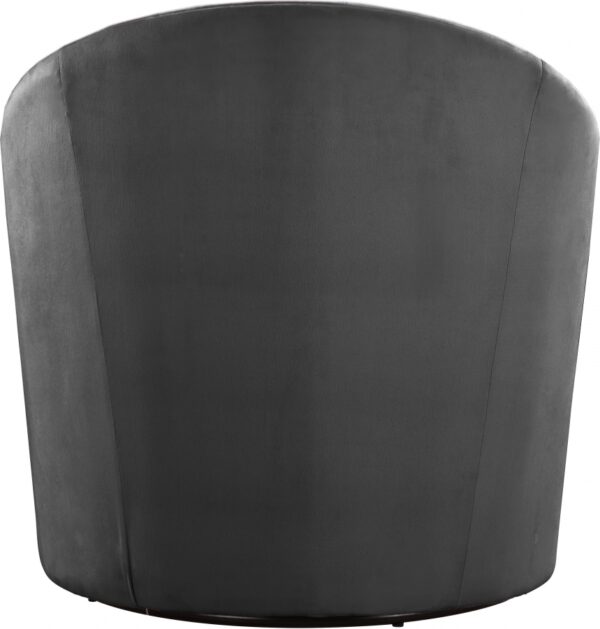 Alessio Velvet Upholstered Swivel Accent Chair