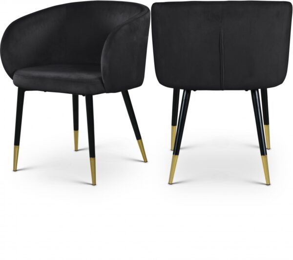Louise Velvet Upholstered Dining Chair