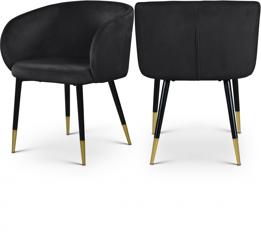 Louise Velvet Upholstered Dining Chair
