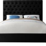Cruz Velvet Upholstered Bed