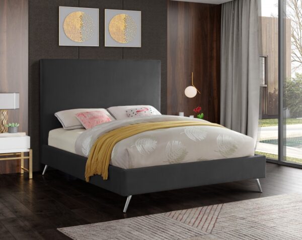 Jasmine Velvet Upholstered Bed