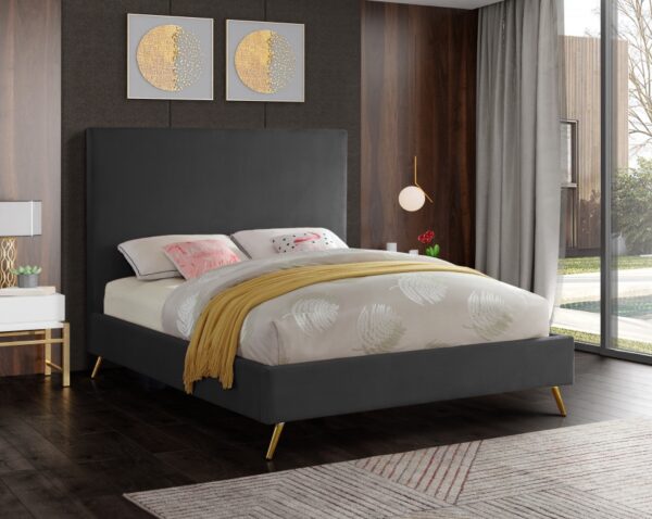 Jasmine Velvet Upholstered Bed