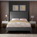 Jasmine Velvet Upholstered Bed