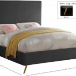 Jasmine Velvet Upholstered Bed