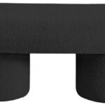 Luka Boucle Fabric Upholstered Bench