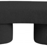 Luka Boucle Fabric Upholstered Bench